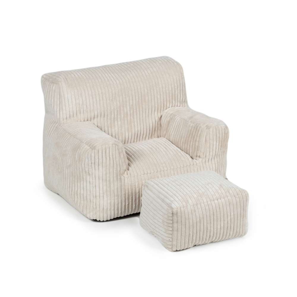 KIDS SWEET – Kindersessel mit Fußhocker