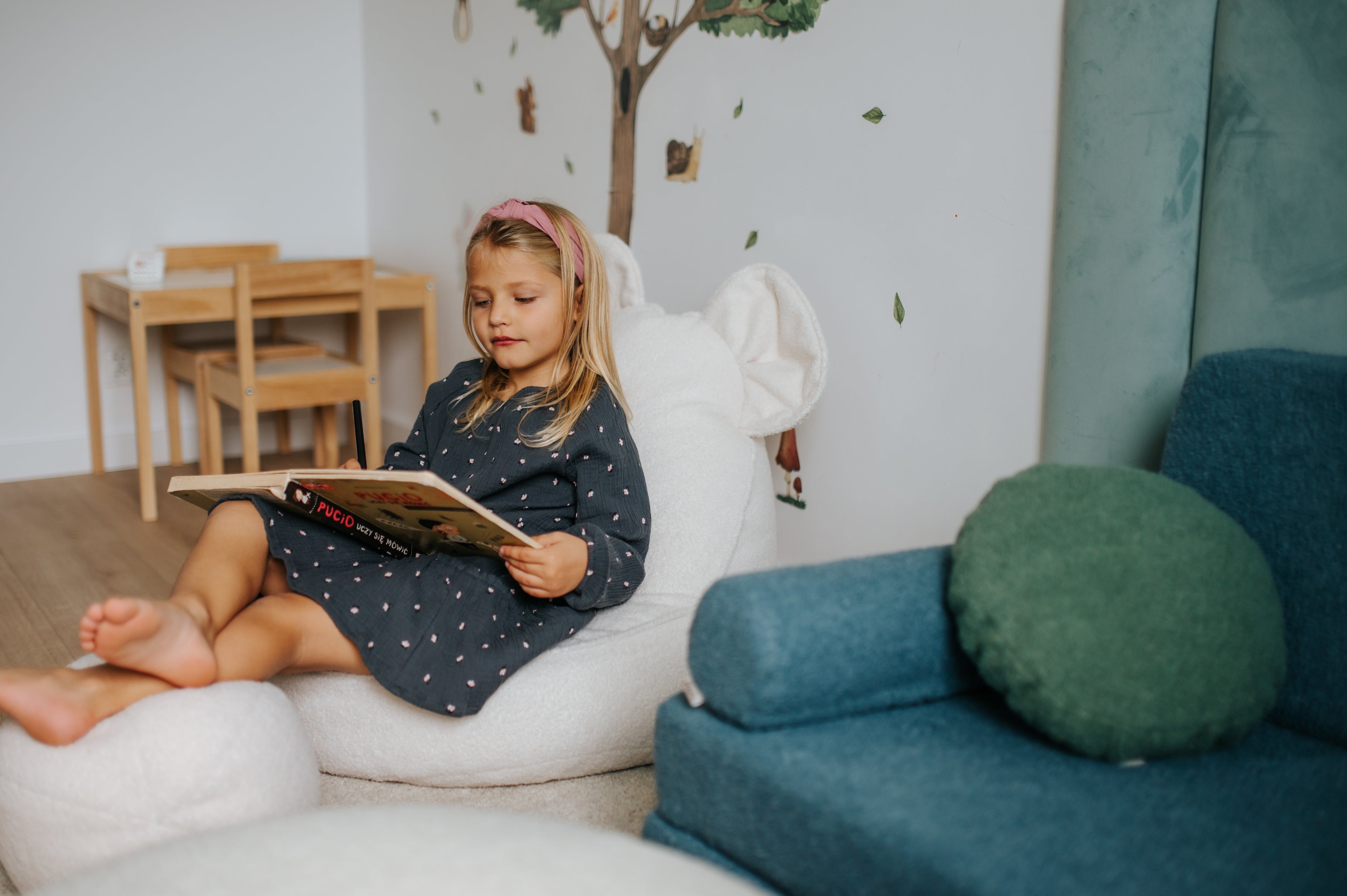 KIDS MIKI Ohrensessel-Sitzsack für Kinder