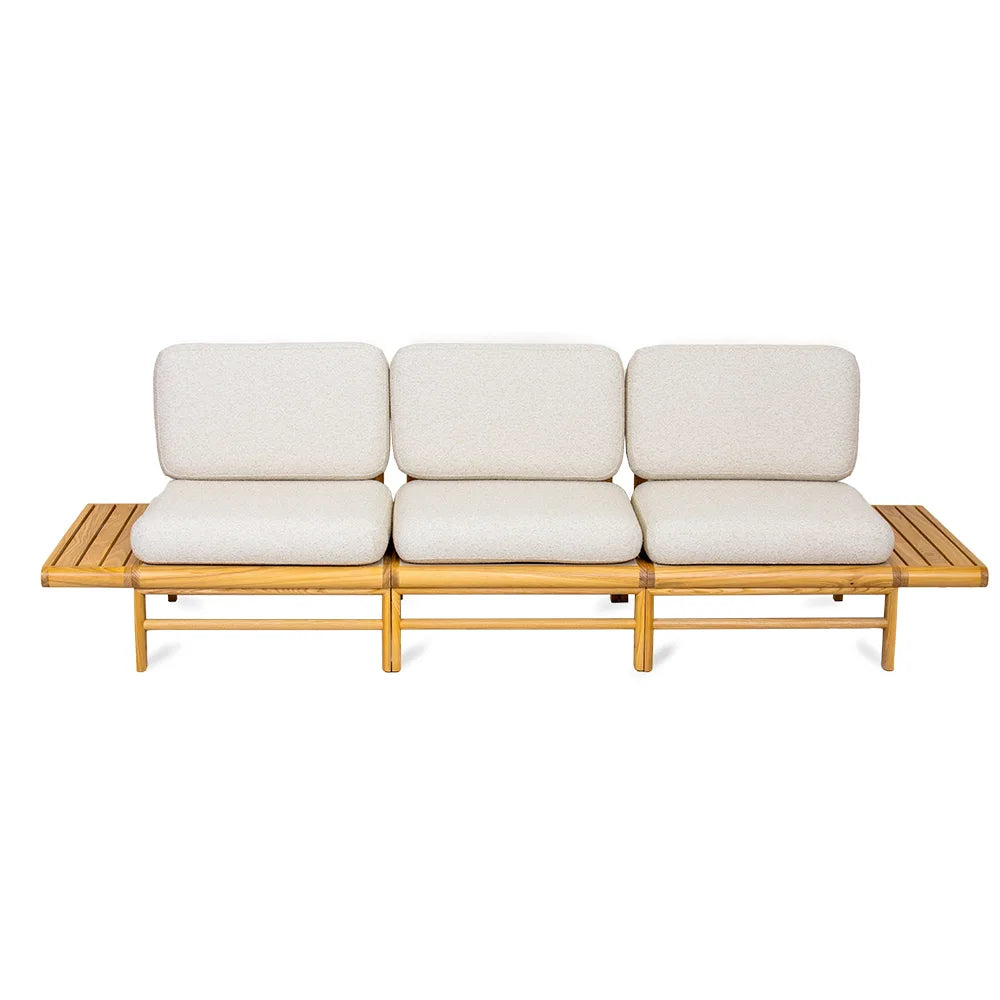 Fresco 3-Sitzer Sofa mit Armtisch