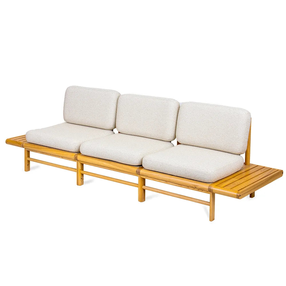 Fresco 3-Sitzer Sofa mit Armtisch