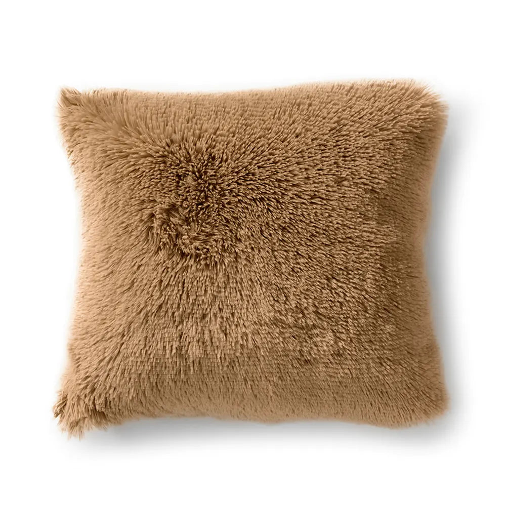 Coussin décoratif peluche 45x45cm