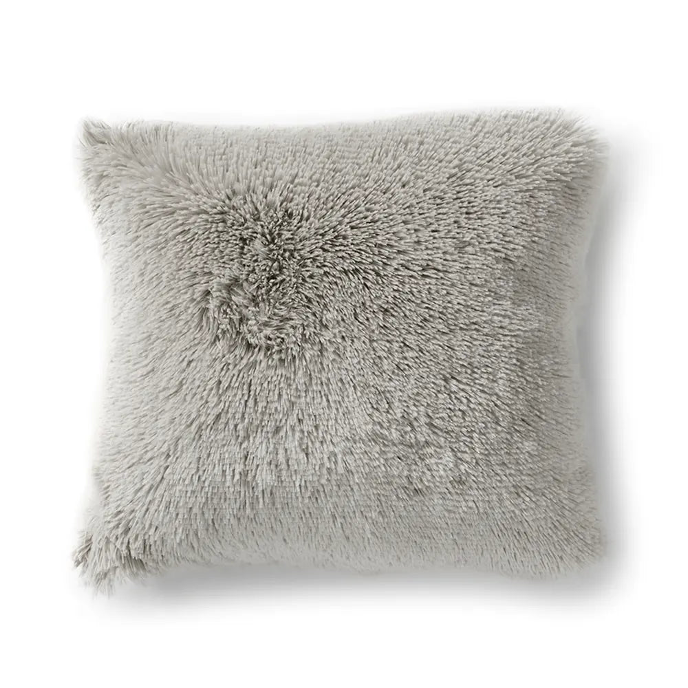 Coussin décoratif peluche 45x45cm