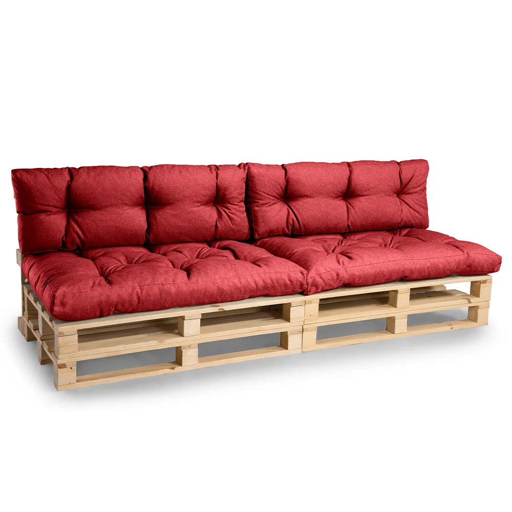 Cuscino per pallet trapuntato PPI rosso