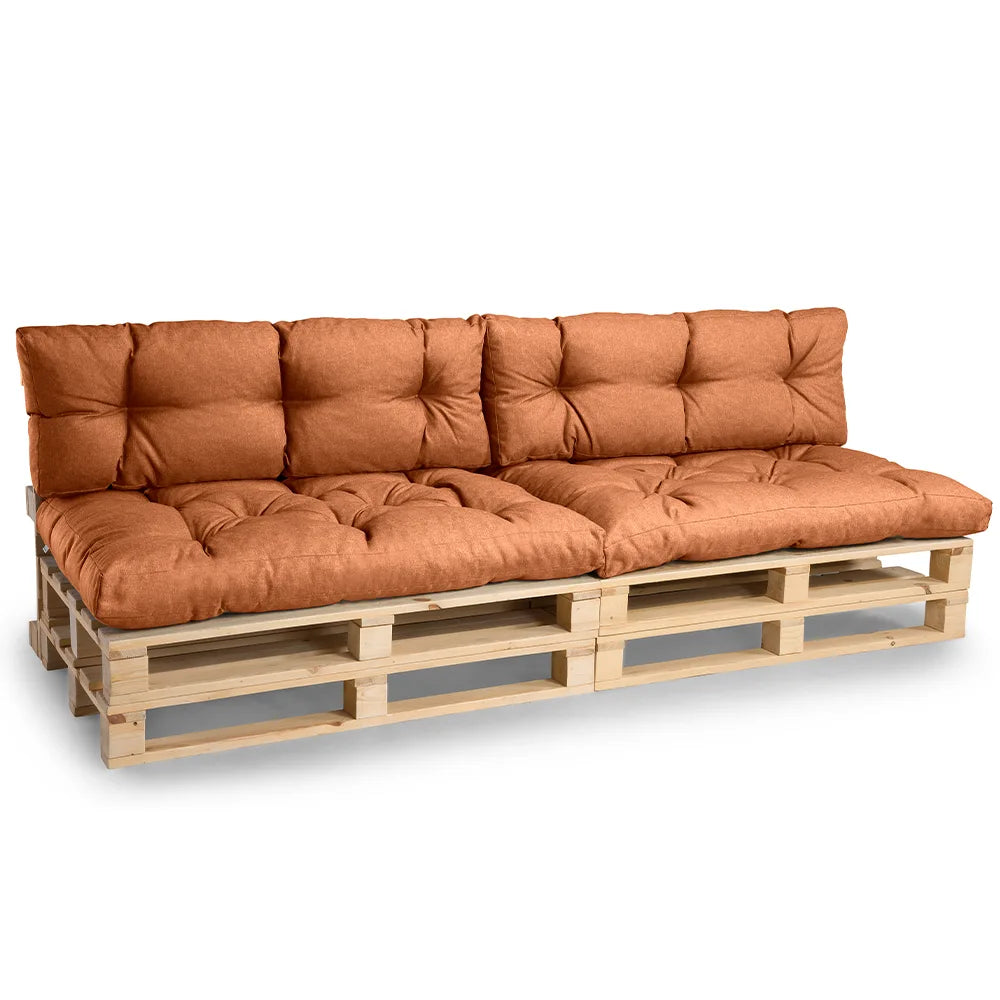 Palettenkissen gesteppt PPI Orange