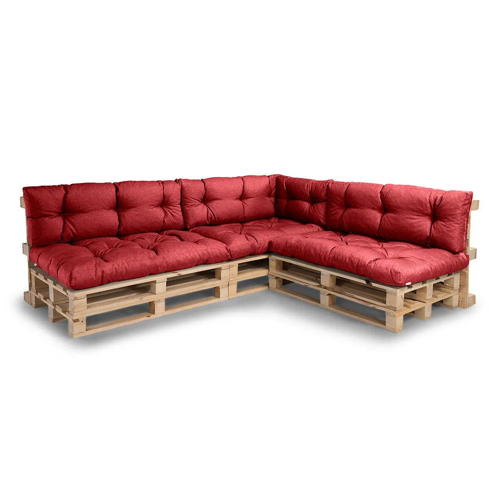 Cuscino per pallet trapuntato PPI rosso