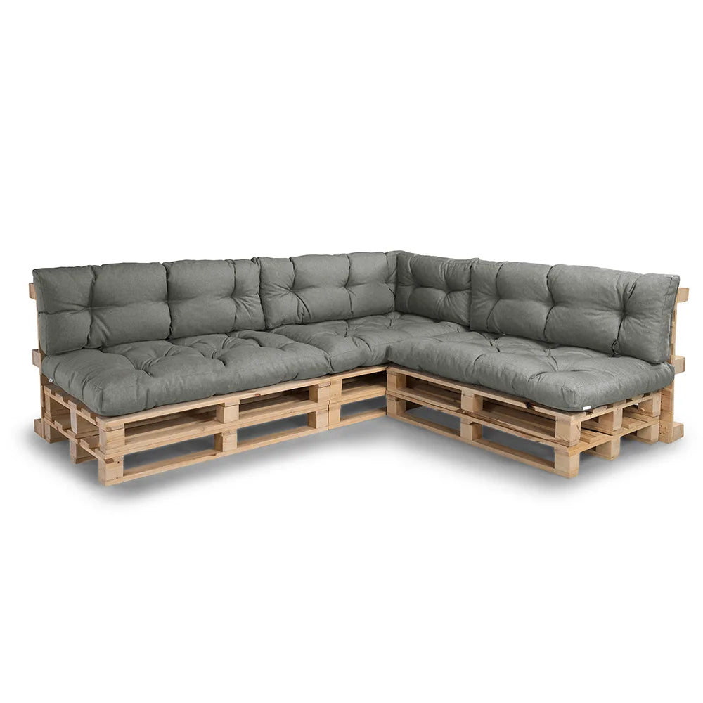 Cuscino per pallet trapuntato PPI grigio
