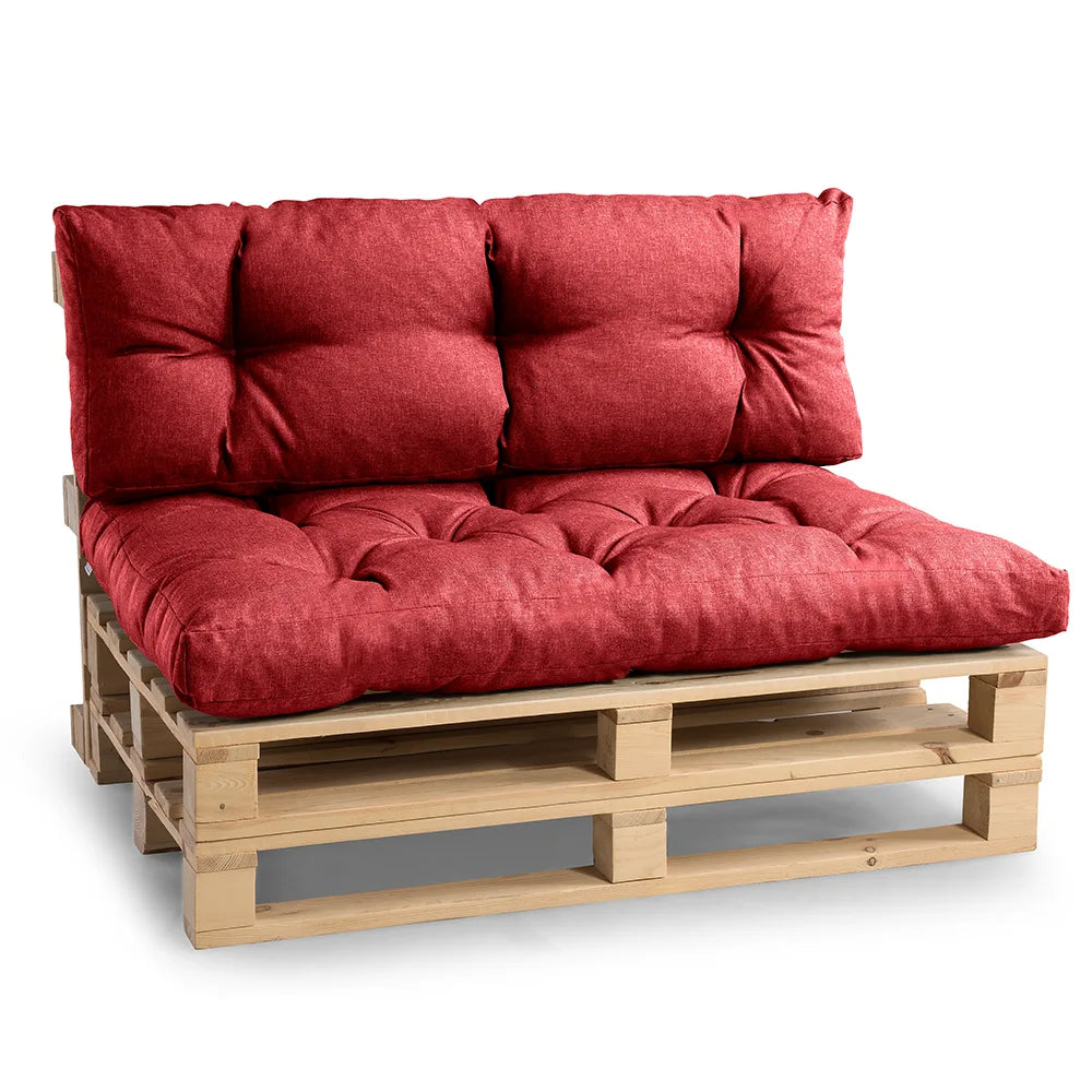 Cuscino per pallet trapuntato PPI rosso