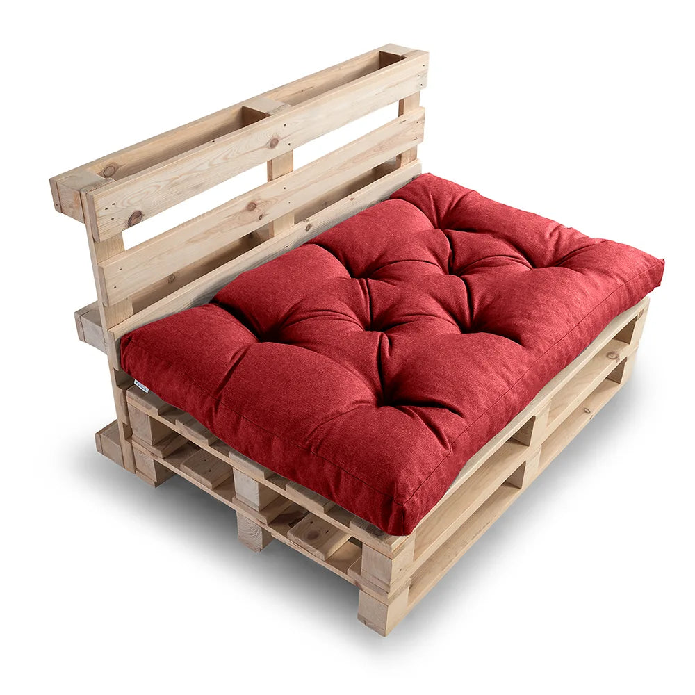 Cuscino per pallet trapuntato PPI rosso
