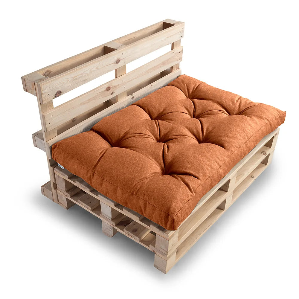 Palettenkissen gesteppt PPI Orange