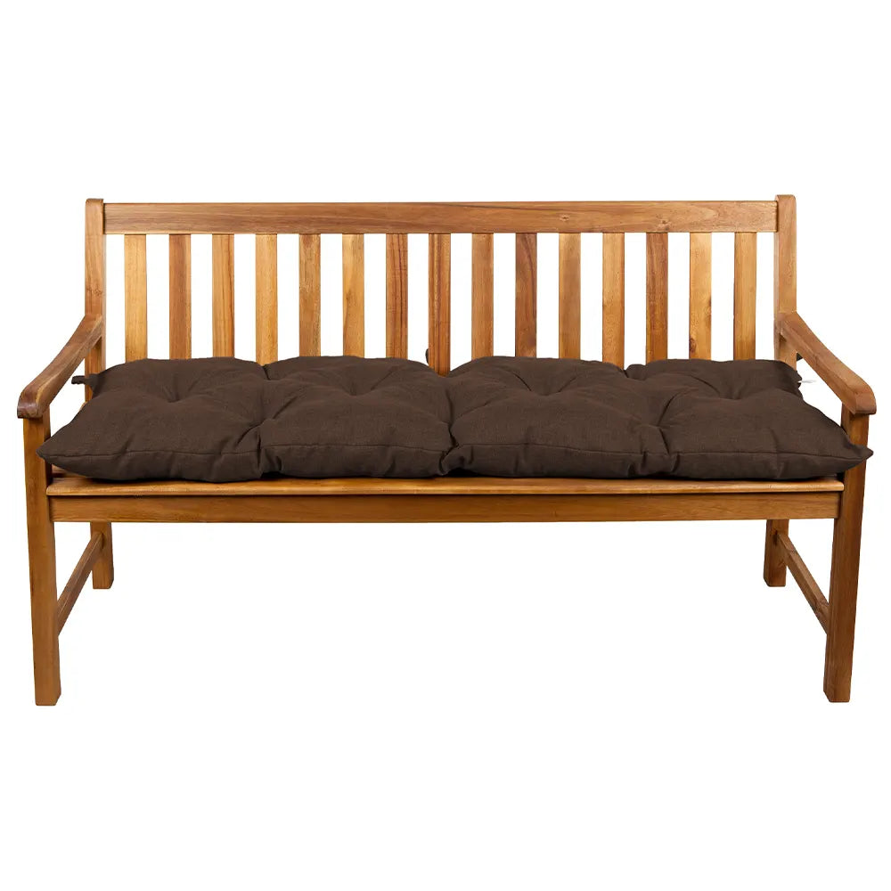 Cuscino sedile cuscini panca marrone