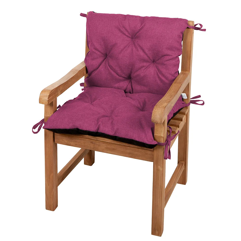 Coussins de banc rose