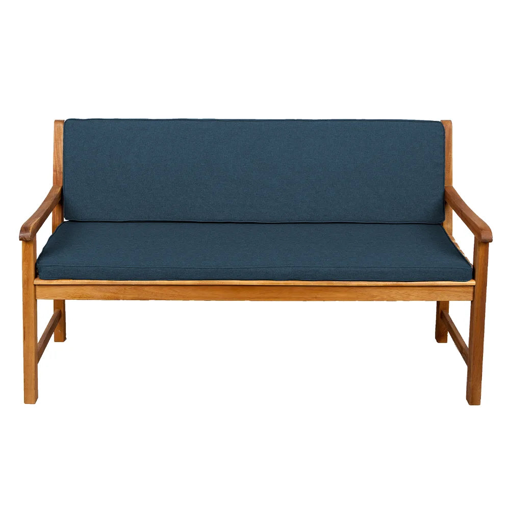 Lot de coussins de banc FK5 bleu foncé