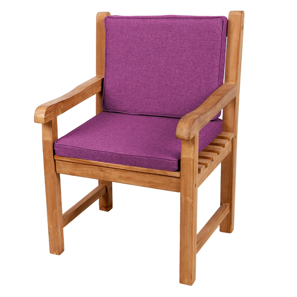 Lot de coussins de banc FK5 rose