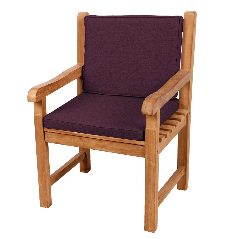 Lot de coussins de banc FK5 violet