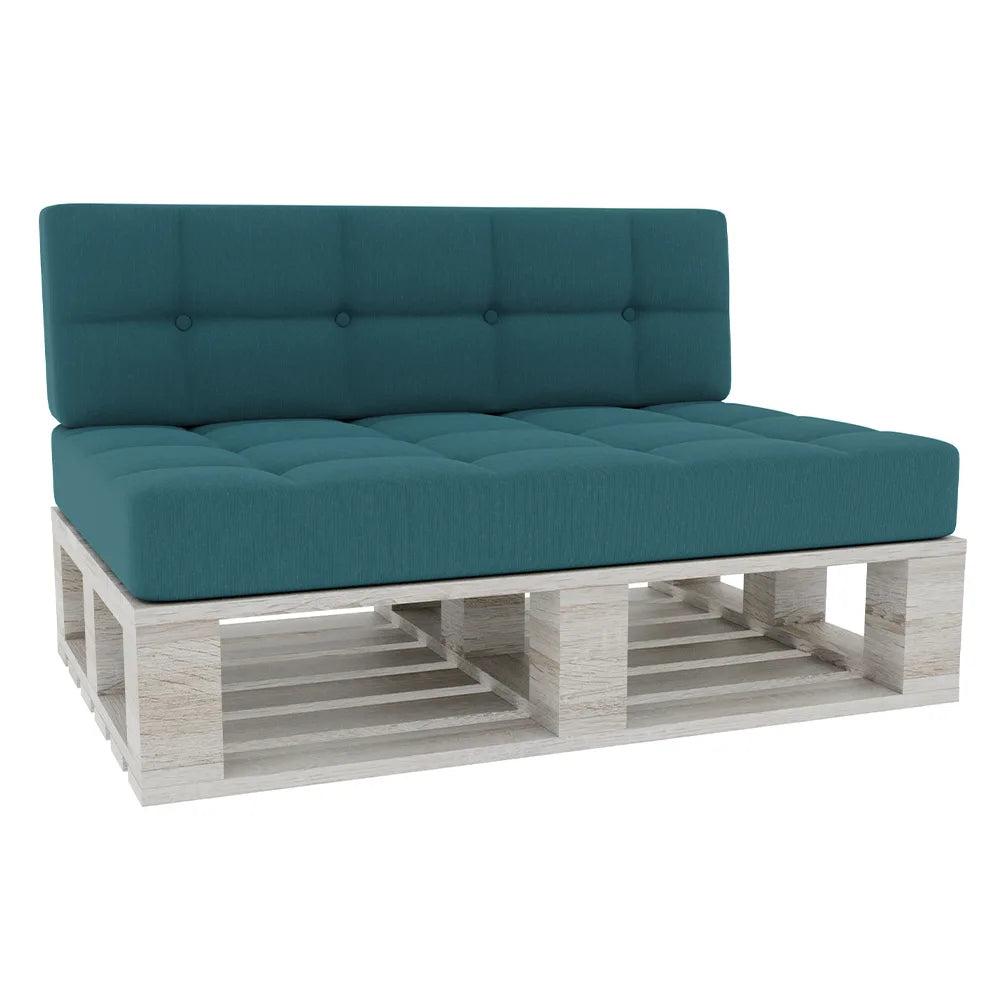 Coussin de palette PFG turquoise