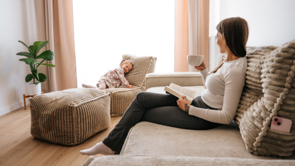 Rückenkissen / Lesekissen für Bett und Sofa