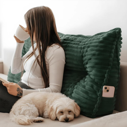 Rückenkissen / Lesekissen für Bett und Sofa