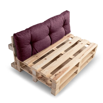 Cuscino per pallet trapuntato PPI viola