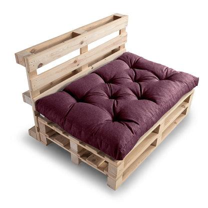 Cuscino per pallet trapuntato PPI viola