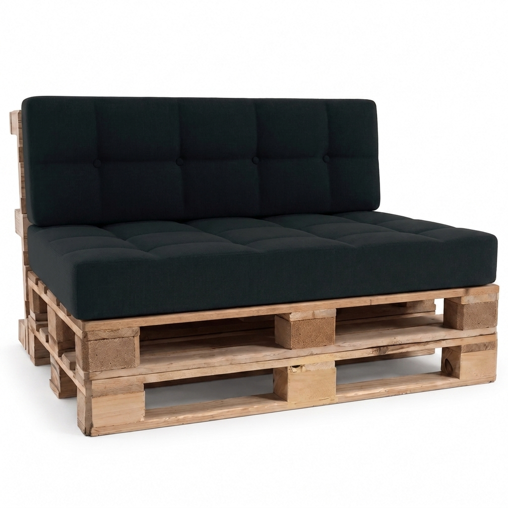 Coussin de palette PFG Noir