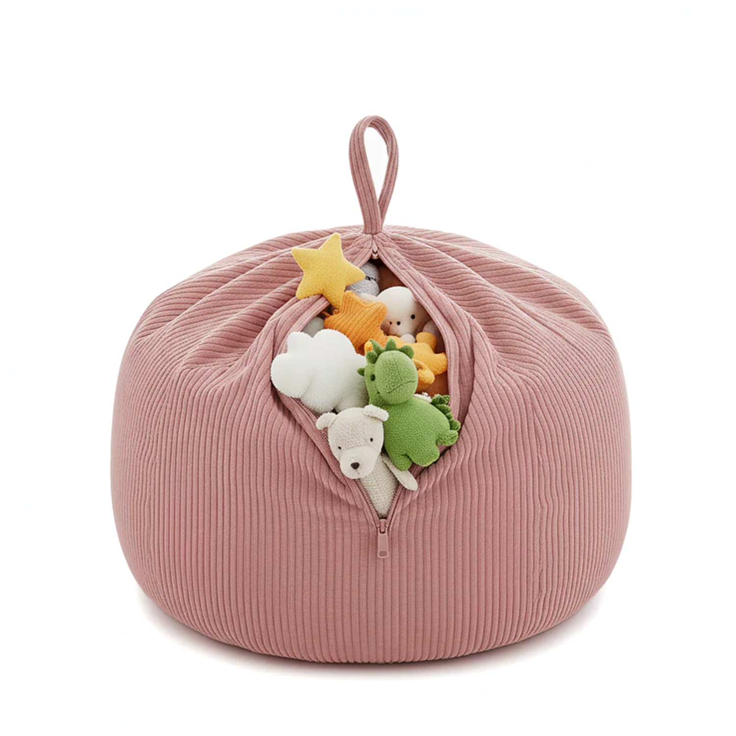aufbewahrung kuscheltiere sitzsack Aufbewahrungshülle für Spielzeug und Kuscheltiere – Kinder-Sitzpouf – GuteKissen