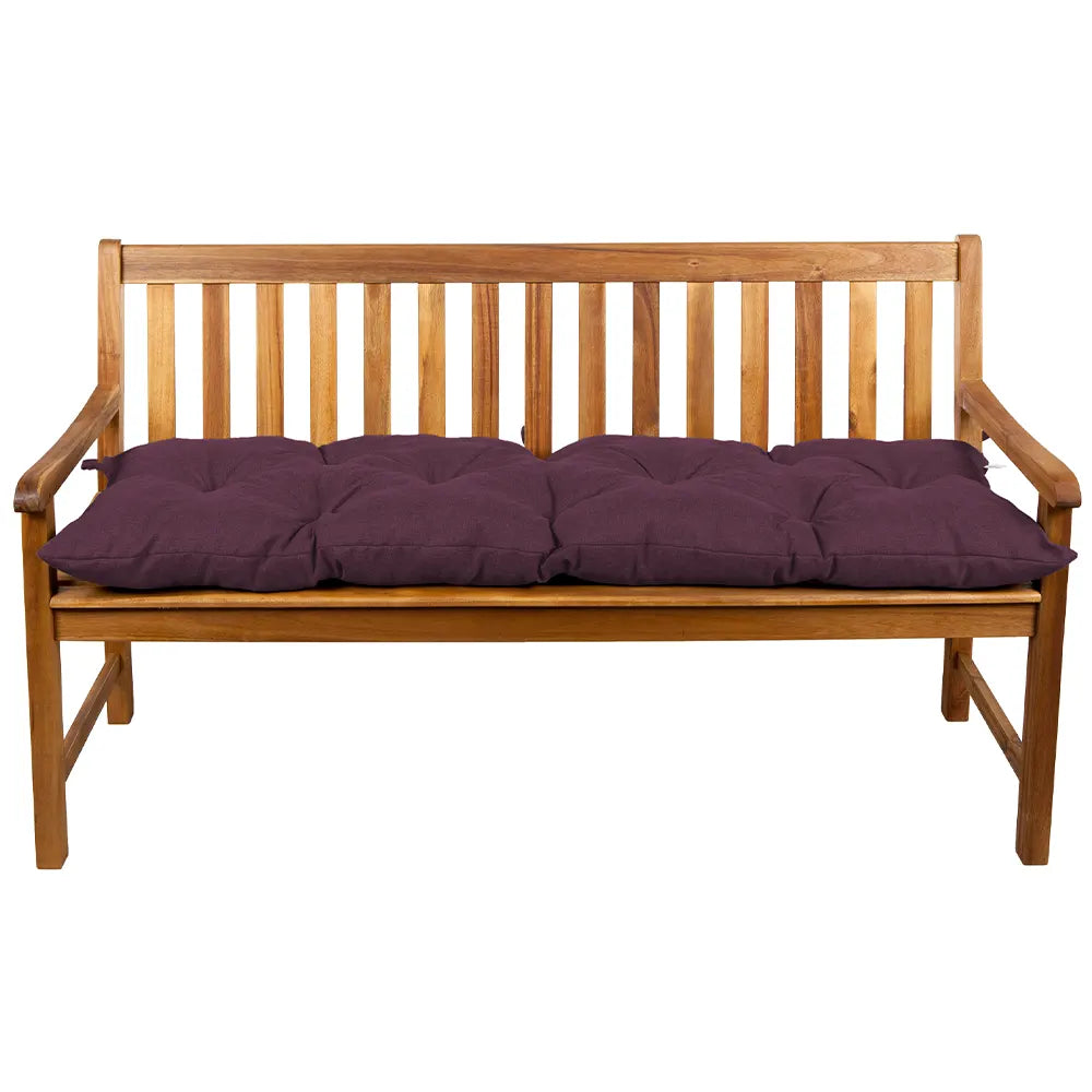 Coussin de siège coussins de banc violet
